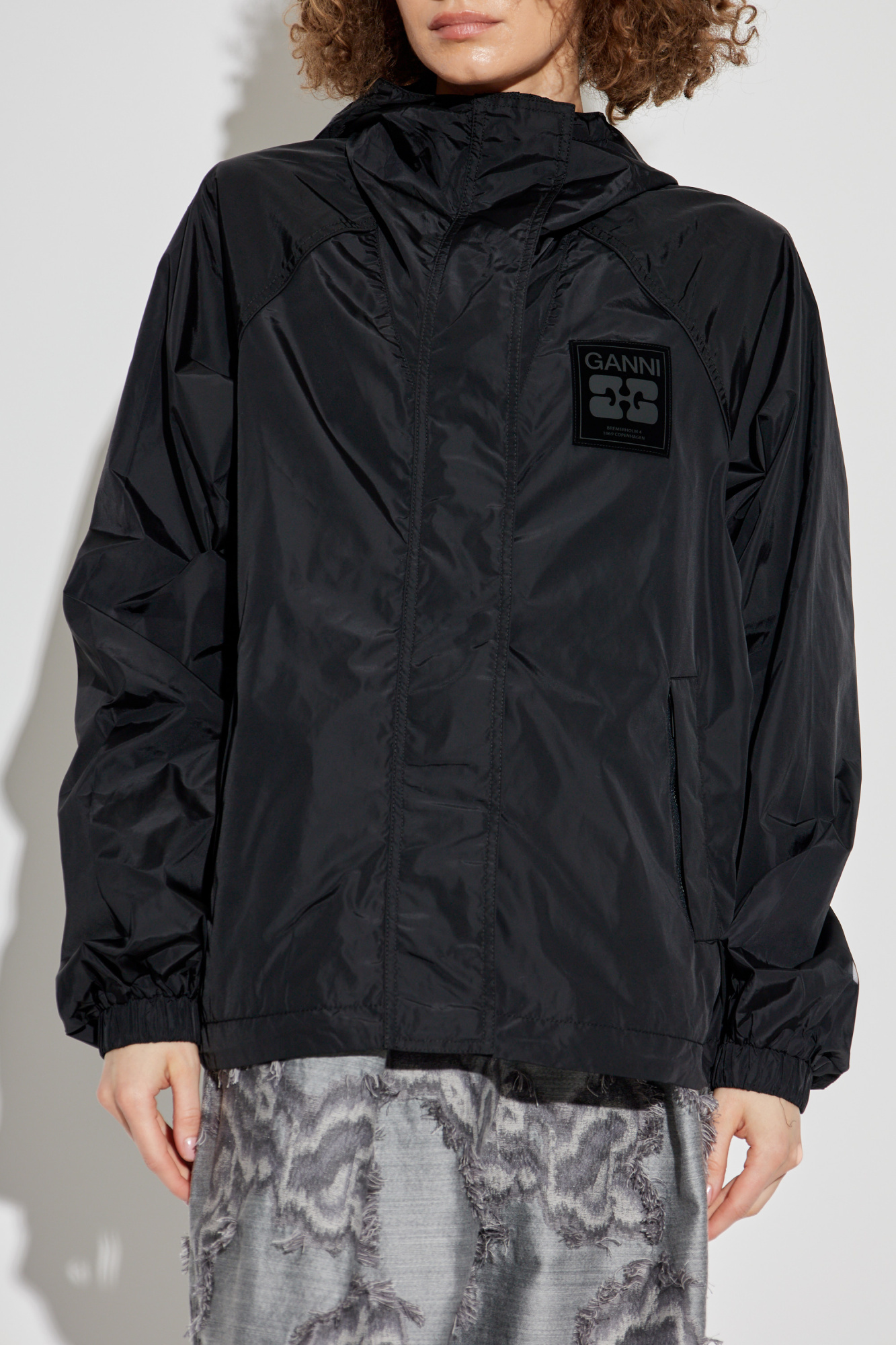 セール34%OFF】ガニー GANNI GANNI ジャケット Tech Seersucker
